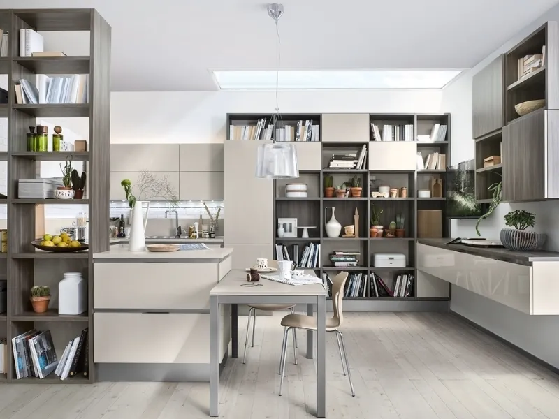 Parete attrezzata ad angolo veneta cucine