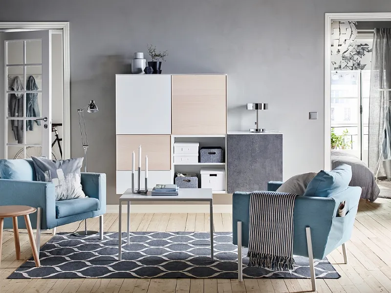 Parete attrezzata moderna Ikea