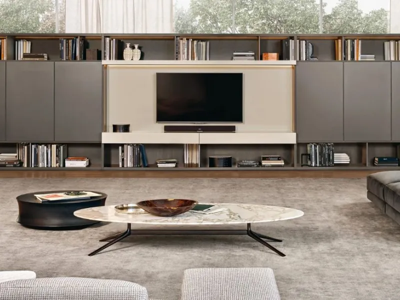 Parete attrezzata Wall System di Poliform