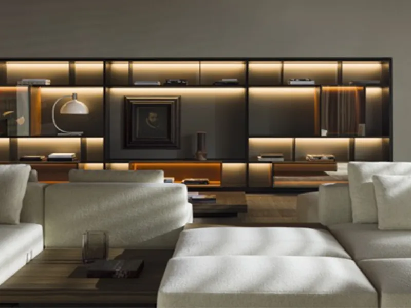 Sistema 505 UP su design di Nicola Gallizia per Molteni&C.