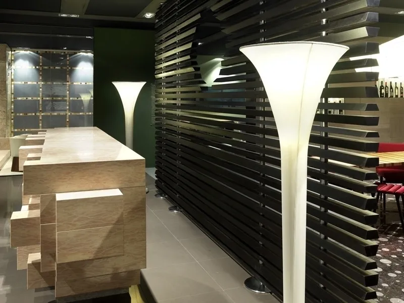 Pareti divisorie in legno
