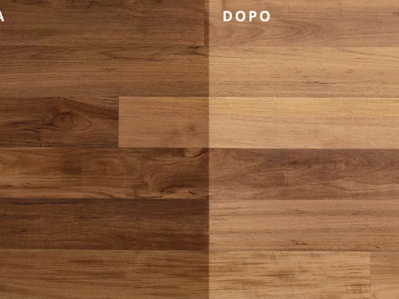 Salis Parquet, sistema di schiaritura per il legno