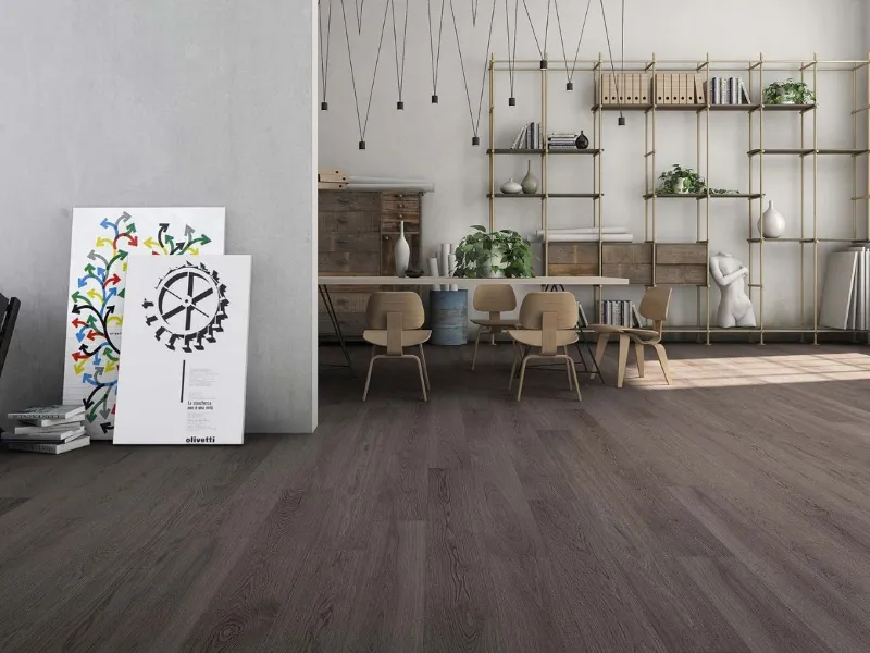 Parquet Grigio di Luna in rovere di Listone Giordano