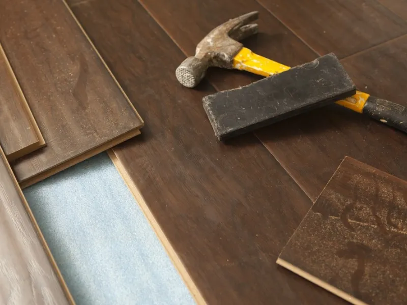 Posa parquet laminato