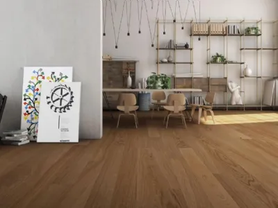 Parquet Rovere Naturale Puro di Listone Giordano