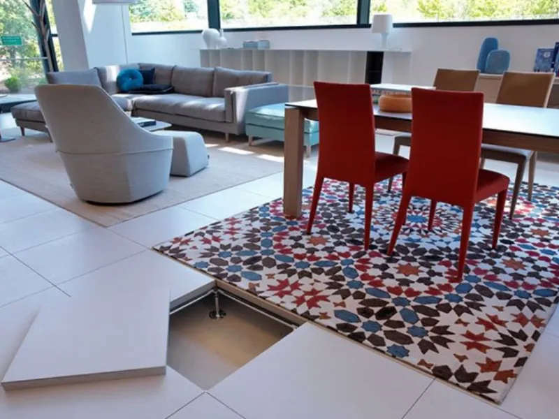 I gres per pavimento galleggiante da interno di Marazzi