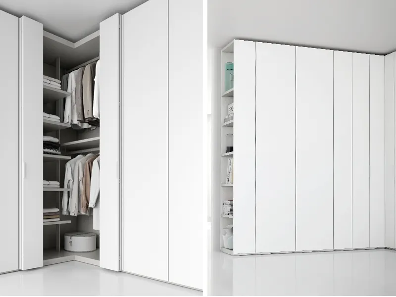 interno armadio ad angolo