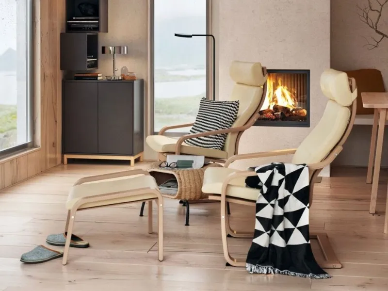 Piantana in acciaio Ikea Ypperlig