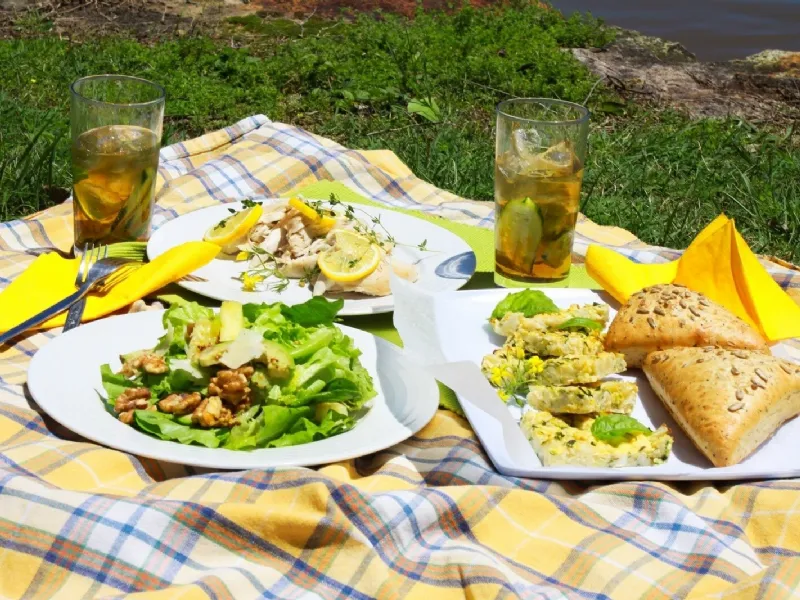 Mangiare all'aperto