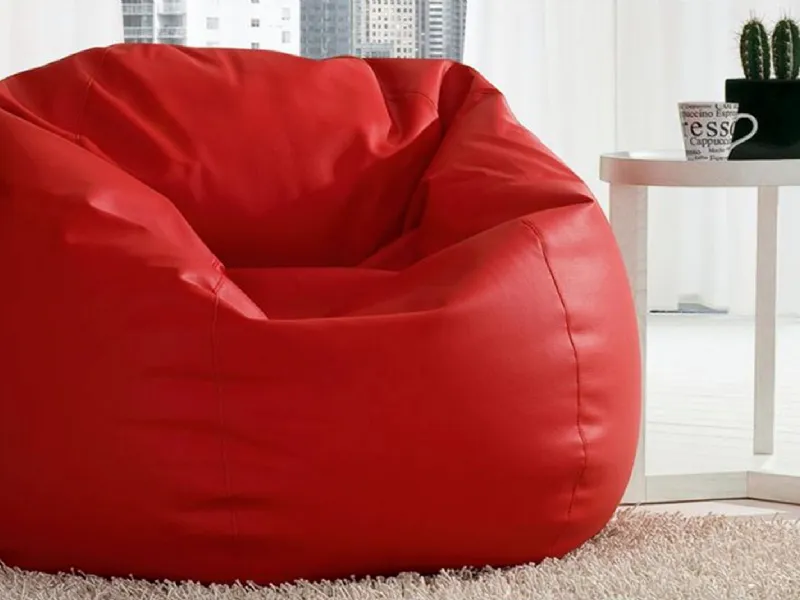 Poltrona Sacco rossa Dea A05 di Kestile