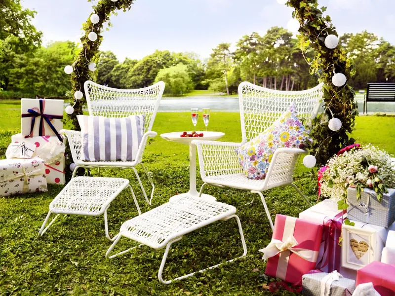 Poltroncine Ikea da giardino