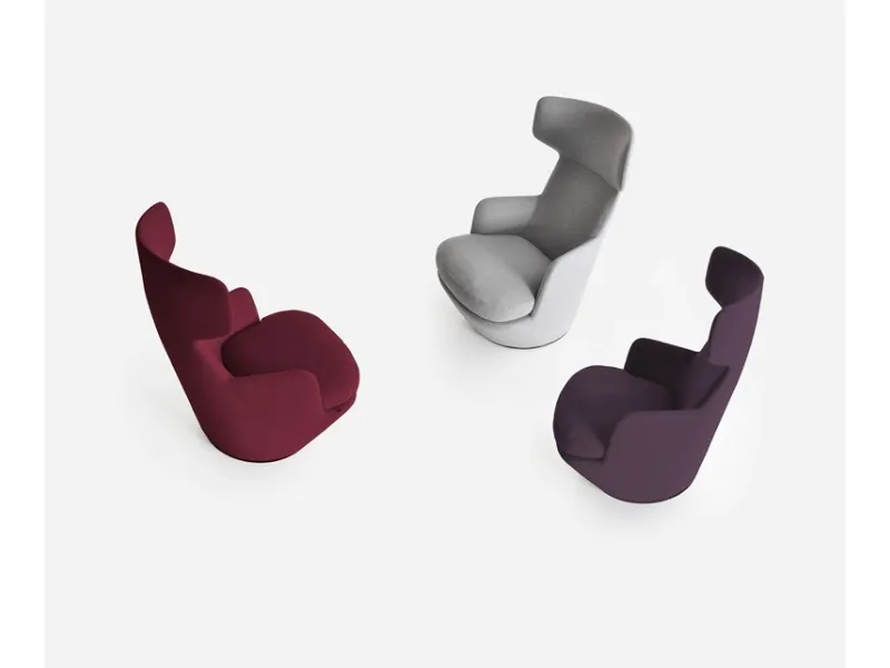 Poltrone girevoli design My turn Bensen