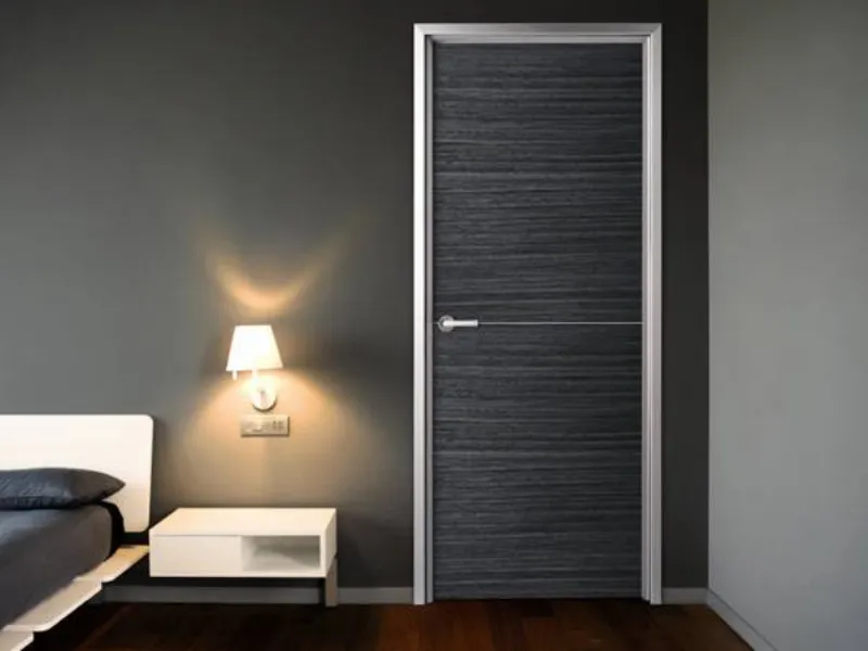 Porta in legno e alluminio prodotta da Dierre Spa