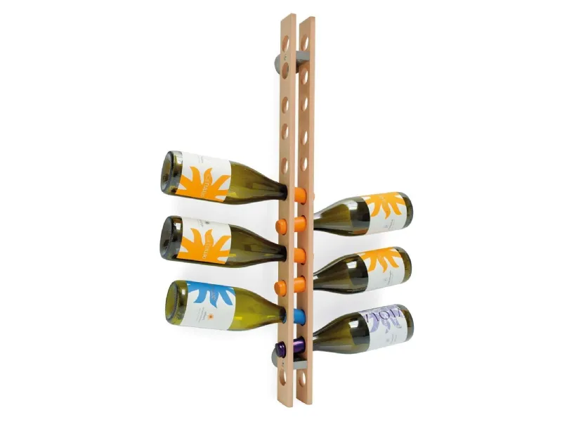 Portabottiglie vino in legno