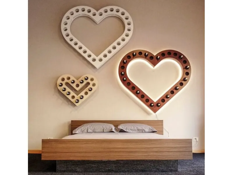 Portabottiglie in legno