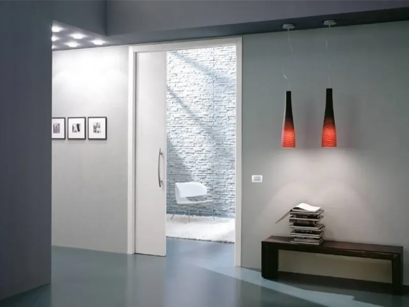 Porta a scomparsa che diventano complementi d'arredo