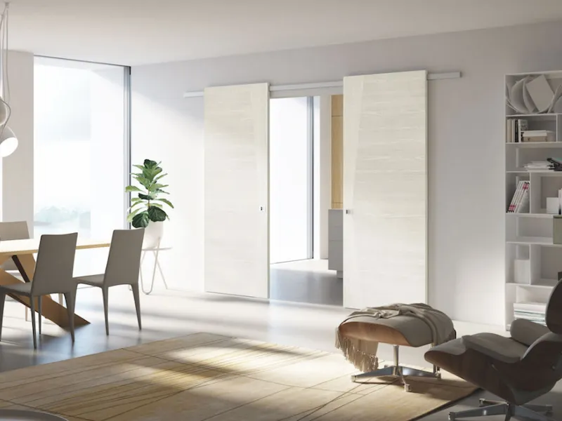 Collezione di porte Scorrevoli Minimal Soft di Pivato