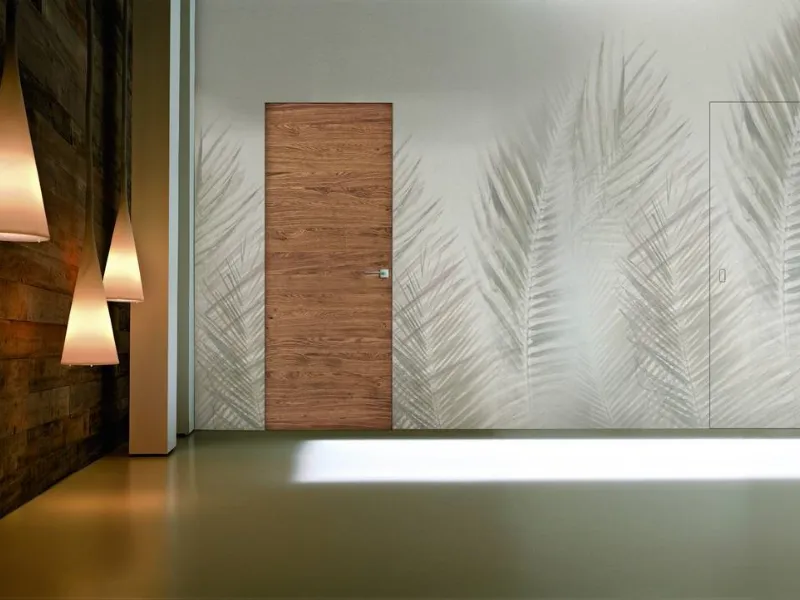 Porta filo muro in legno