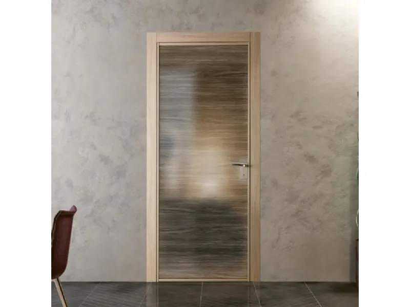 Porta a vetro collezione Grafite di Bertolotto Porte