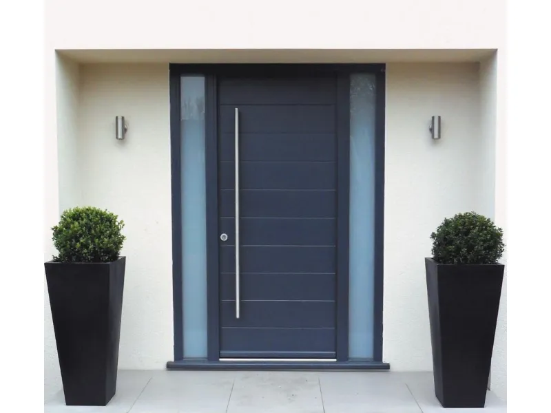 Porta blindata bianca