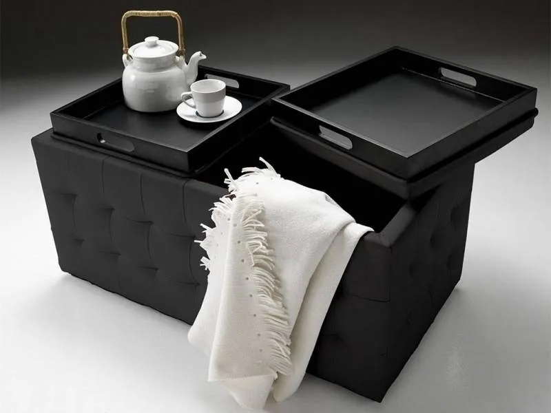 pouf contenitore