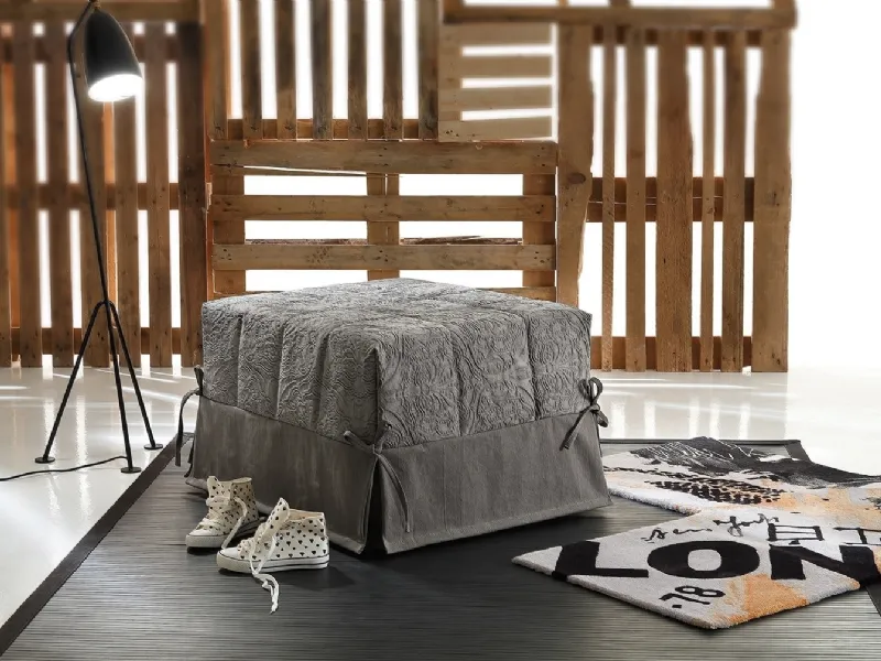 pouf letto ditre