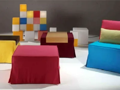 pouff letto singolo