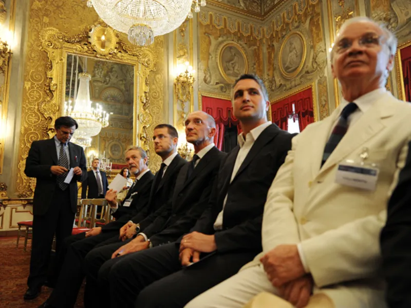 Gabriele Centazzo alla premiazione nazionale per l'innovazione 2011