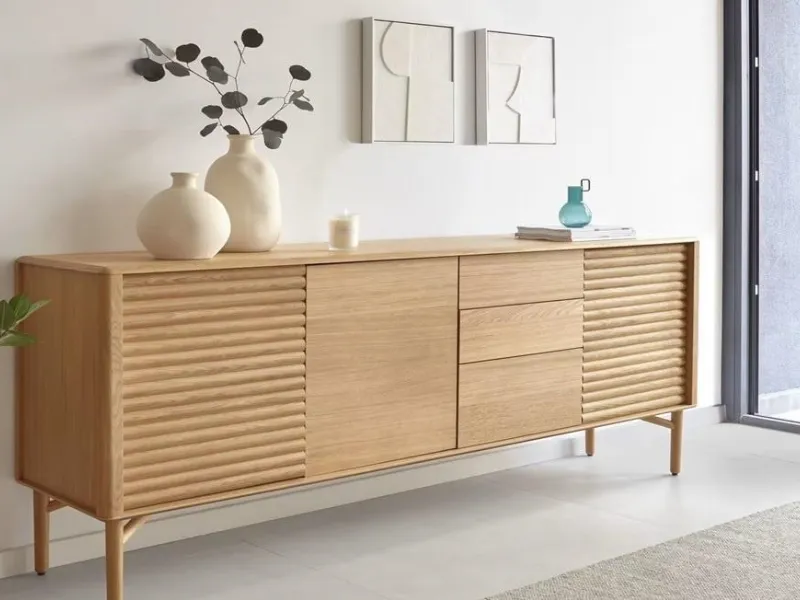 Madia in legno Kave Home