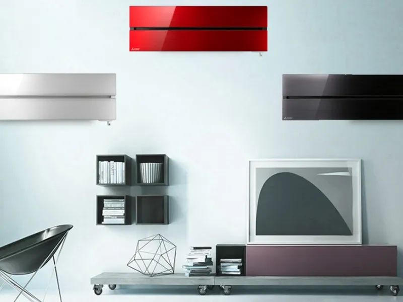 Condizionatore Mitsubishi Kirigamine Style, complemento d'arredo dal design minimale