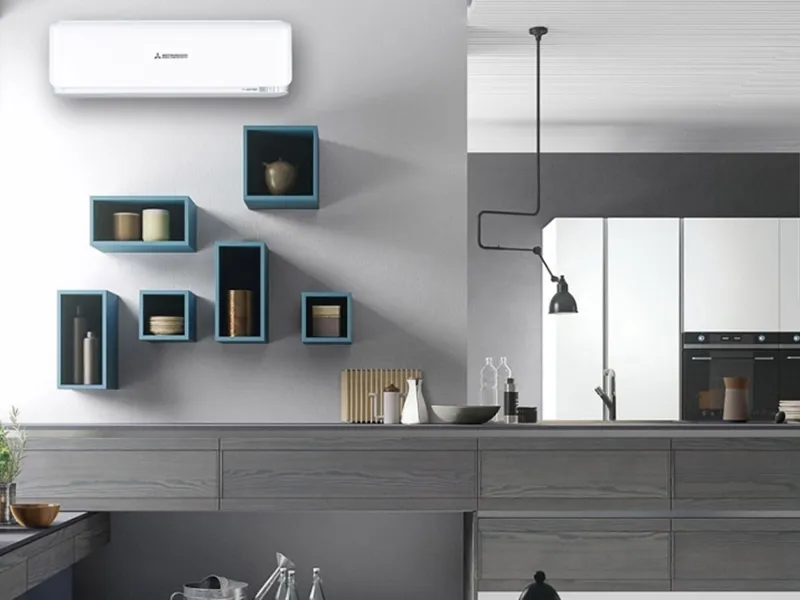 Condizionatore Mitsubishi design moderno