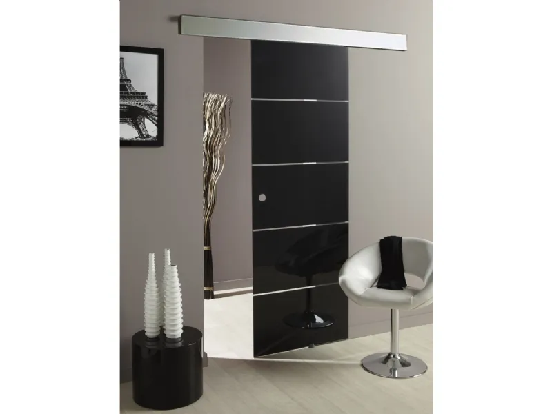 porta scorrevole in vetro economica