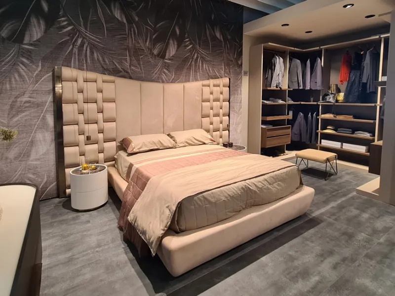 Prezioso Casa, showroom zona notte design moderno