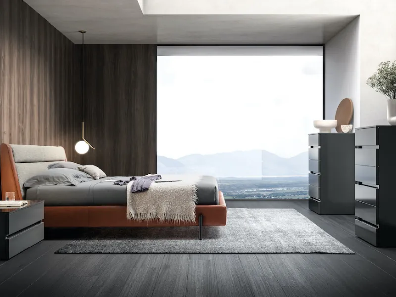Letto Rigoletto design moderno di Kico