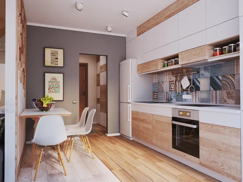La cucina al centimetro secondo i designer dello studio ucraino Polygon