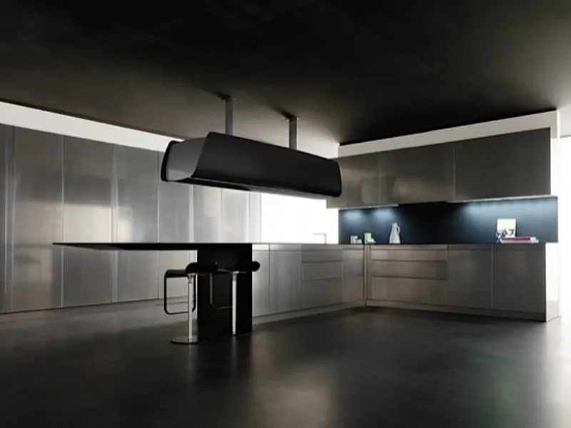 Progetto cucina soggiorno
