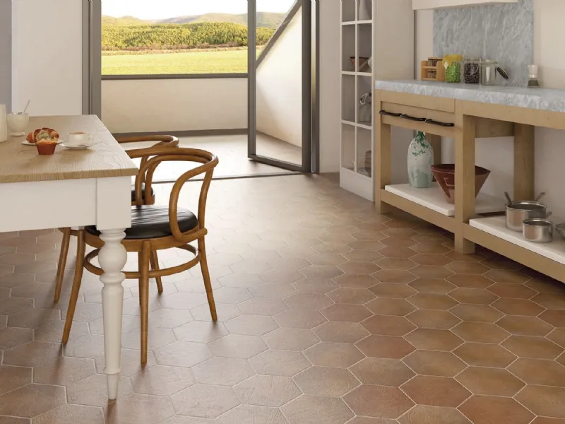 pavimento in cotto per interno