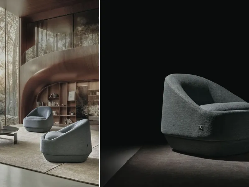 Eclipse, la poltrona di design firmata Busnelli