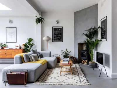 Gli elementi giusti di un living dal mood scandi