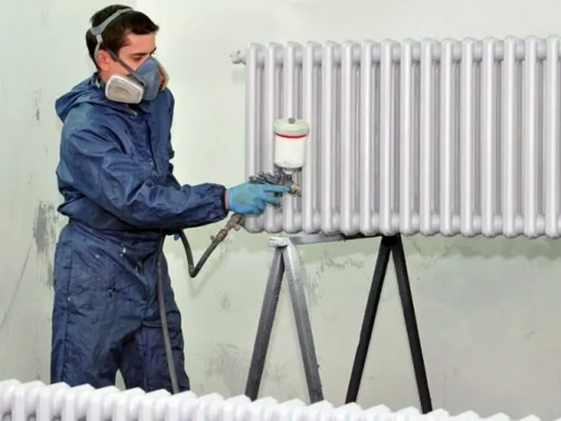 Vernice spray per i termosifoni di casa