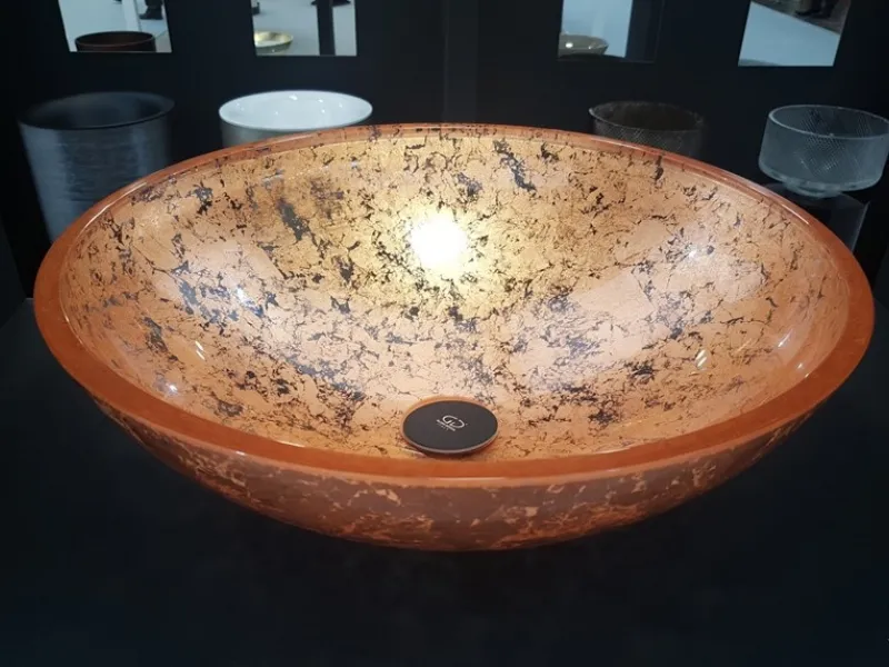 Lavabo Gala di Glass Design