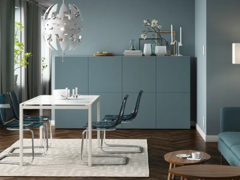 Tobias è la comoda sedia trasparente di Ikea