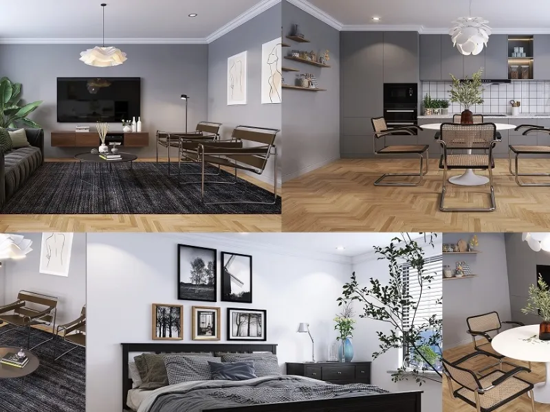 Modelli 3D e realizzazione di arredi per l’App Homestyler Interior Design