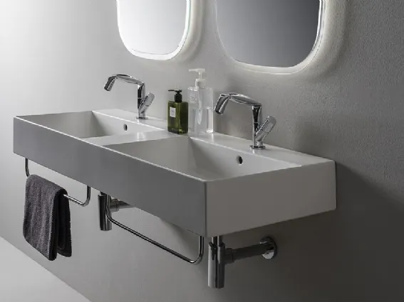 AppLight 120 Flaminia è un lavabo doppio