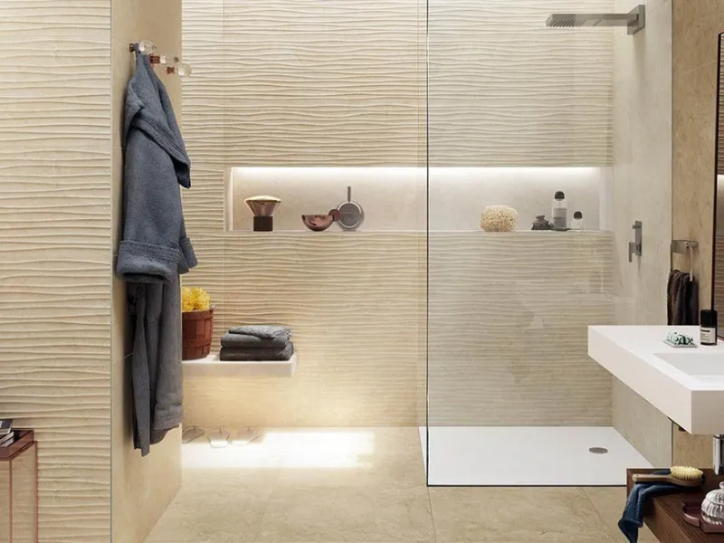 Piastrella Vendome Marfil 40x120 effetto marmo