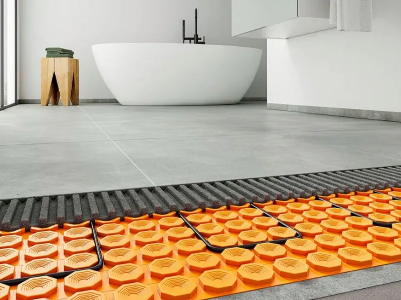 Riscaldamento elettrico a parete e pavimento Schlüter-Ditra-Heat di Schlüter-Systems