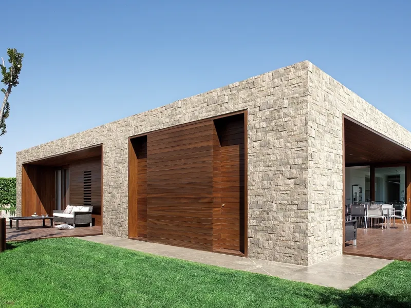 Rivestimento in pietra esterno