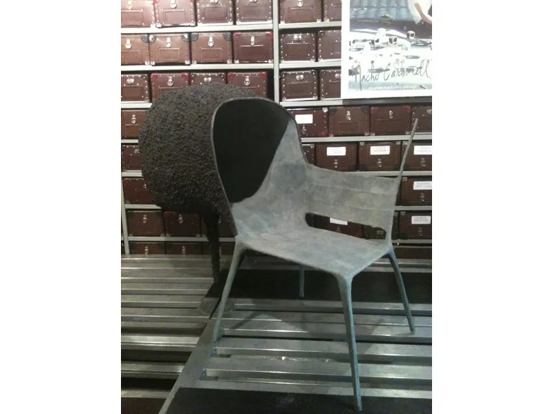 sedia color grigio