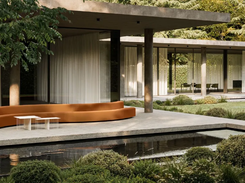 Divano modello Osaka, La Cividina