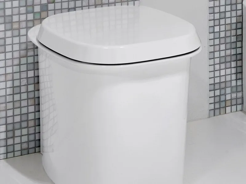 Wc in ceramica a pavimento CUPOLA21 By Antonio Lupi Design